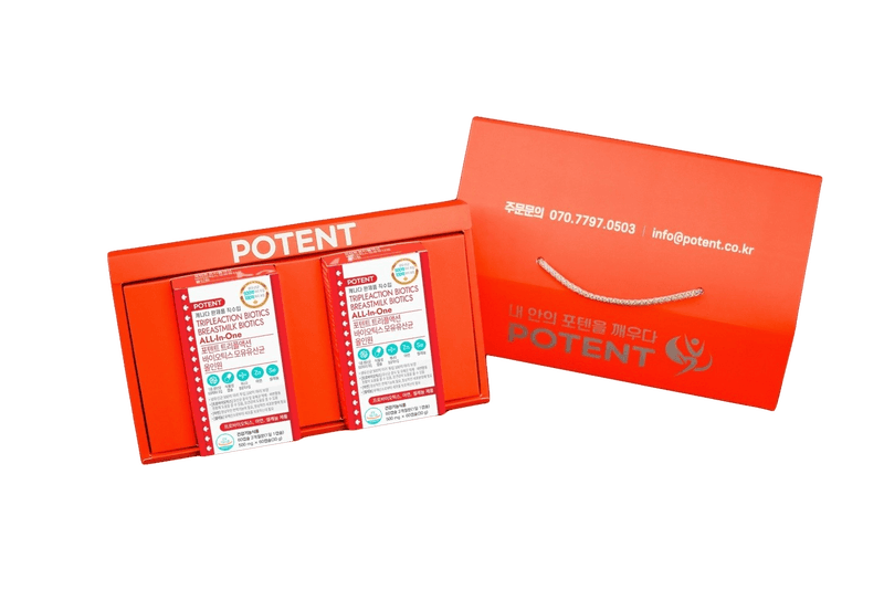 포텐트 트리플액션바이오틱스 모유유산균 (4개월분)